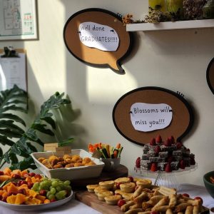 Graduation ceremony at blossoms lane cove